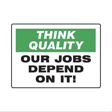 Accuform Safety Sign, MQTL725XV MQTL725XV